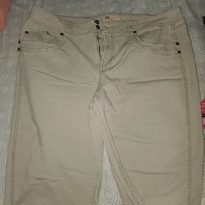 Khaki Capris